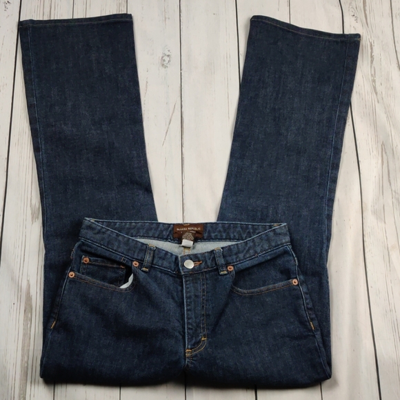 Banana Republic  High-Rise Wide-Leg  Stretch Demin - Picture 3 of 8